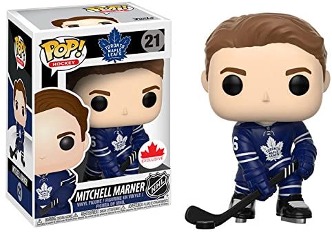 NHL Pop 3.75 Inch Action Figure Toronto Maple Leafs - Mitchell Marner #21 - figurineforall.com