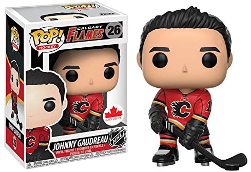 NHL Hockey POP 026: Calgary Flames- Johnny Gaudreau (Home) Exclusive - figurineforall.ca
