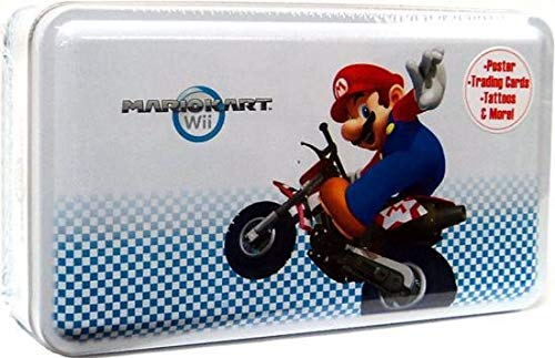 Super Mario Kart Wii Enterplay Trading Card Collectors Tin Mario Cover - figurineforall.com