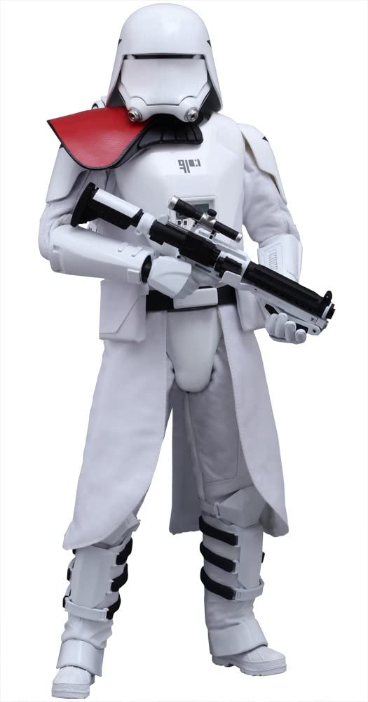 Hot Toys 1:6 Scale Star Wars The Force Awakens First Order Snowtrooper Officer Toy (White) - figurineforall.ca