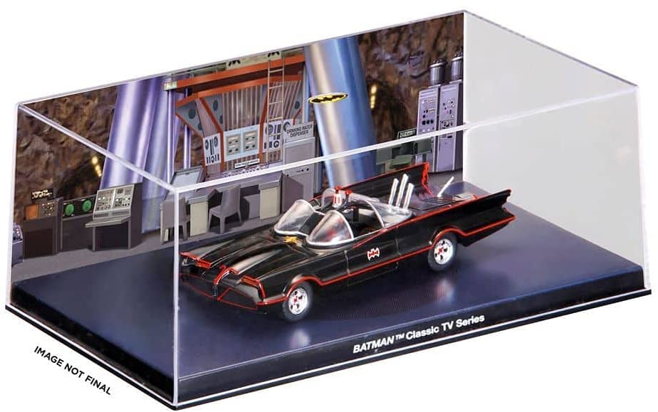 DC Comics Batman 1966 Classic TV Series 1:43 Batmobile Vehicle - figurineforall.ca