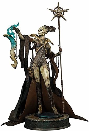 Sideshow Court of the Dead Collectibles Xiall The Great Osteomancer Premium Format Figure Statue - figurineforall.com
