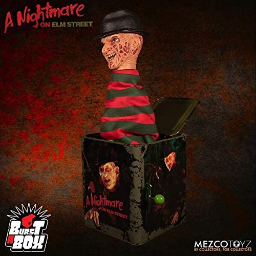 Burst A Box Nightmare on Elm Street Freddy Krueger Jack-In-The-Box - figurineforall.com