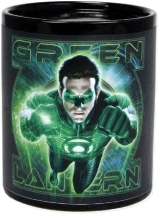 Green Lantern Power Logo -- Green Lantern Movie Thermal-Changing Coffee Mug - figurineforall.ca