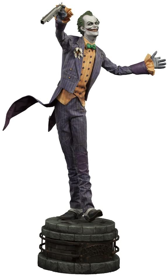 Sideshow DC Comics Arkham Asylum Joker Premium Format Figure Statue - figurineforall.com