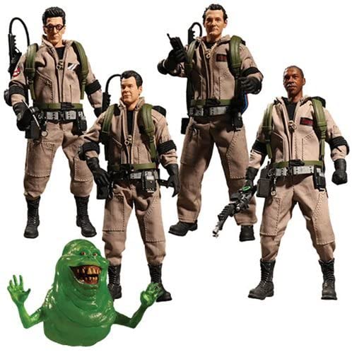 One:12 Collective Ghostbusters 5-Pack 6 Inch Deluxe Box Set - figurineforall.com