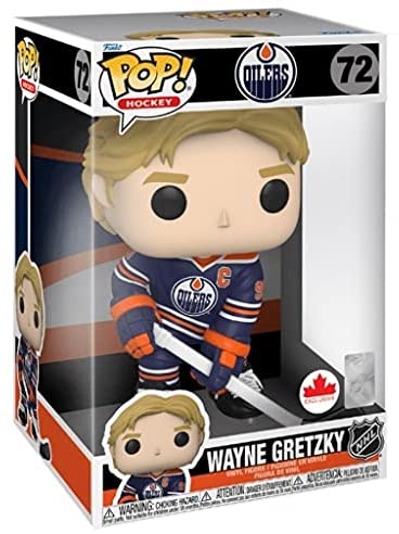 Pop Sports NHL Hockey 10 Inch Action Figure - Wayne Gretzky #72 - figurineforall.ca