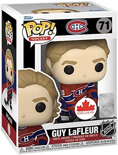 Funko Pop Sports NHL Hockey 3.75 Inch Action Figure - Guy Lafleur #71 - figurineforall.ca