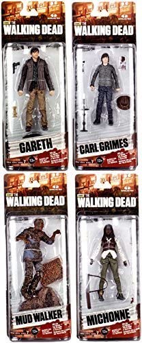 Walking Dead TV Series 7 Set of 4 Action Figures by MCFARLANE