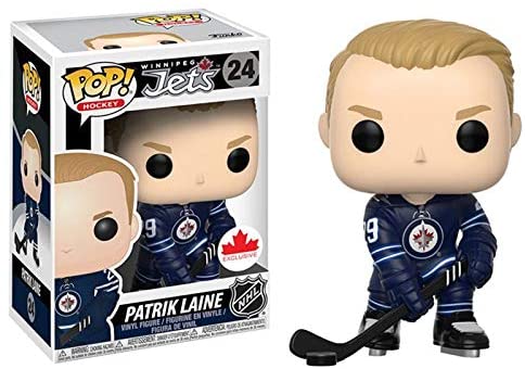 POP Sports NHL Patrik Laine Winnipeg Jets Canada Exclusive Action Figure - figurineforall.ca