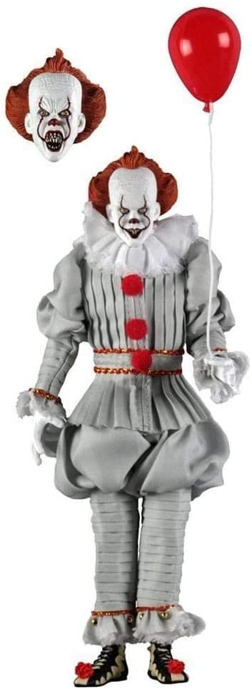 NECA 2017 IT: Pennywise 8 Inch Clothed Action Figure - figurineforall.com