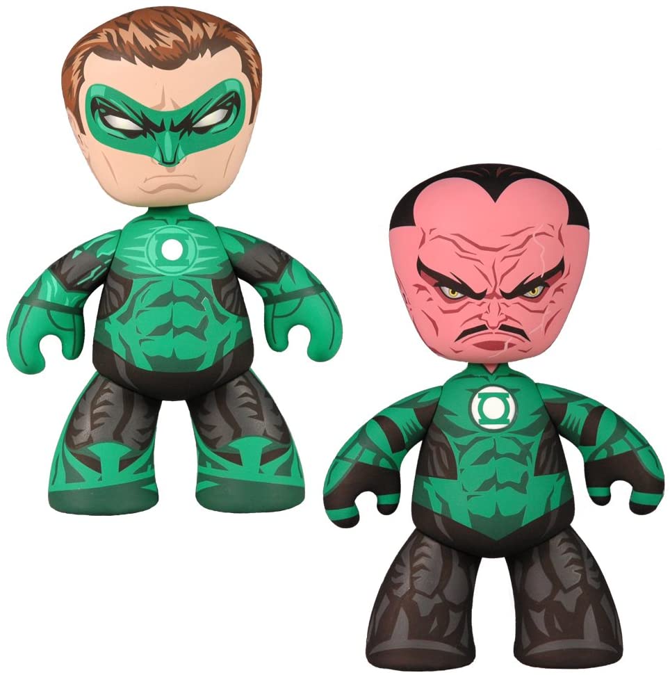 Green Latern and Sinestro MEZ-ITZ - figurineforall.com