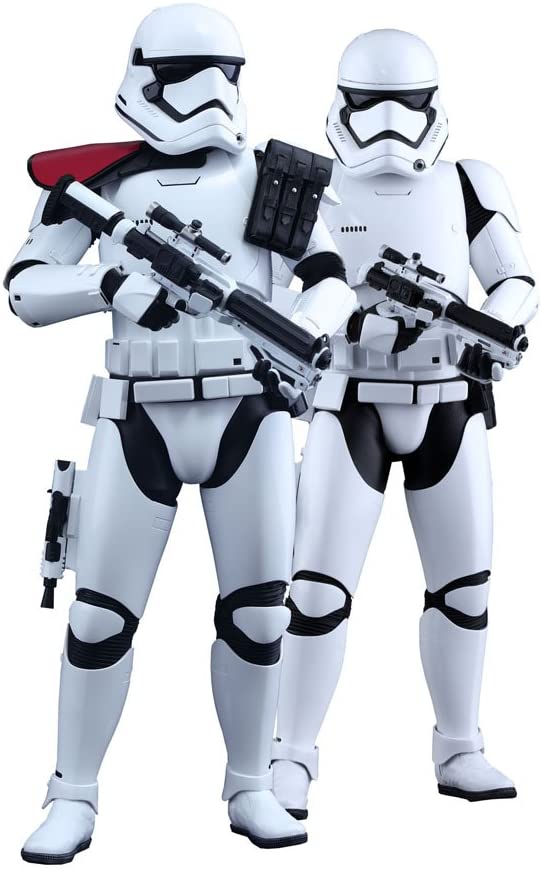 Hot Toys HT902604 1:6 Scale First Order Storm Trooper Officer and Twin Set Star Wars The Force Awakens Figure - figurineforall.com