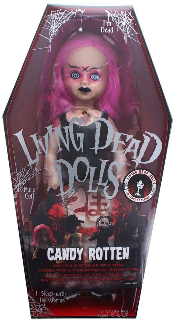 Living Dead Dolls Series 35 (20th Anniversary Series) - Candy Rotten 10 Inch Doll - figurineforall.com