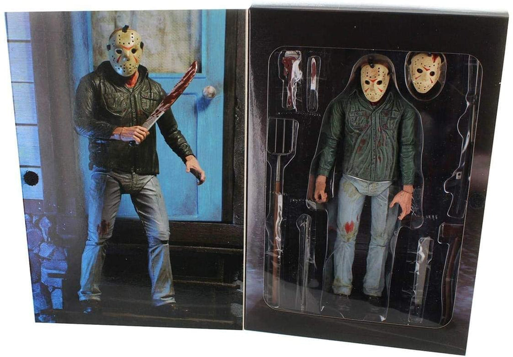 NECA Friday The 13th Scale Ultimate Part 3 Jason Action Figure, 7" - figurineforall.com