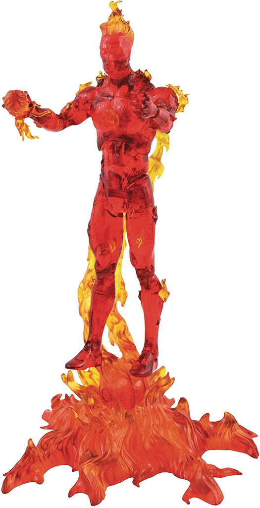 Marvel Select Human Torch 7 Inch Action Figure - figurineforall.com