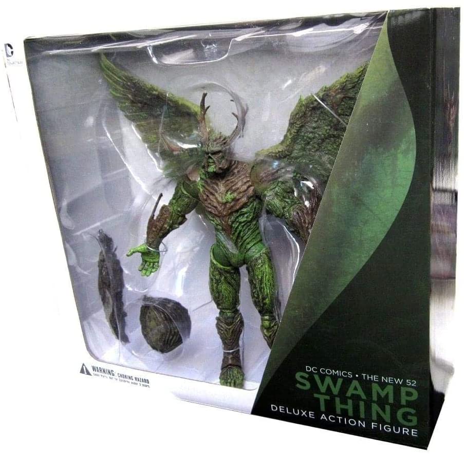 DC Collectibles Comics The New 52 Swamp Thing Deluxe Action Figure - figurineforall.com
