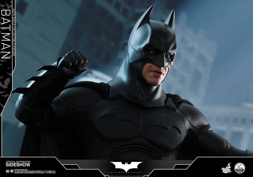 Hot Toys DC Comics Batman Begins The Batman 1/4 Quarter Scale Figure - figurineforall.ca