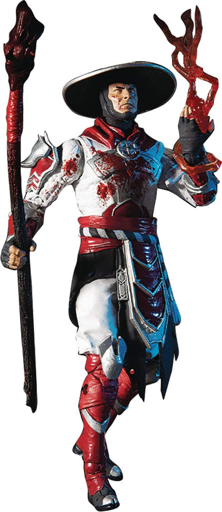 Mortal Kombat 11 Raiden Bloody White Hot Fury Skin 7 Inch Action Figure - figurineforall.com