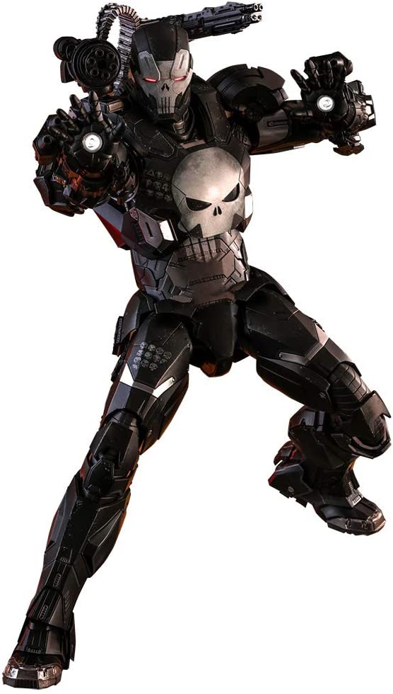Video Game Masterpiece DIECAST Marvel Future Fight 1/6 Scale Figure Punisher (War Machine Armor Version)