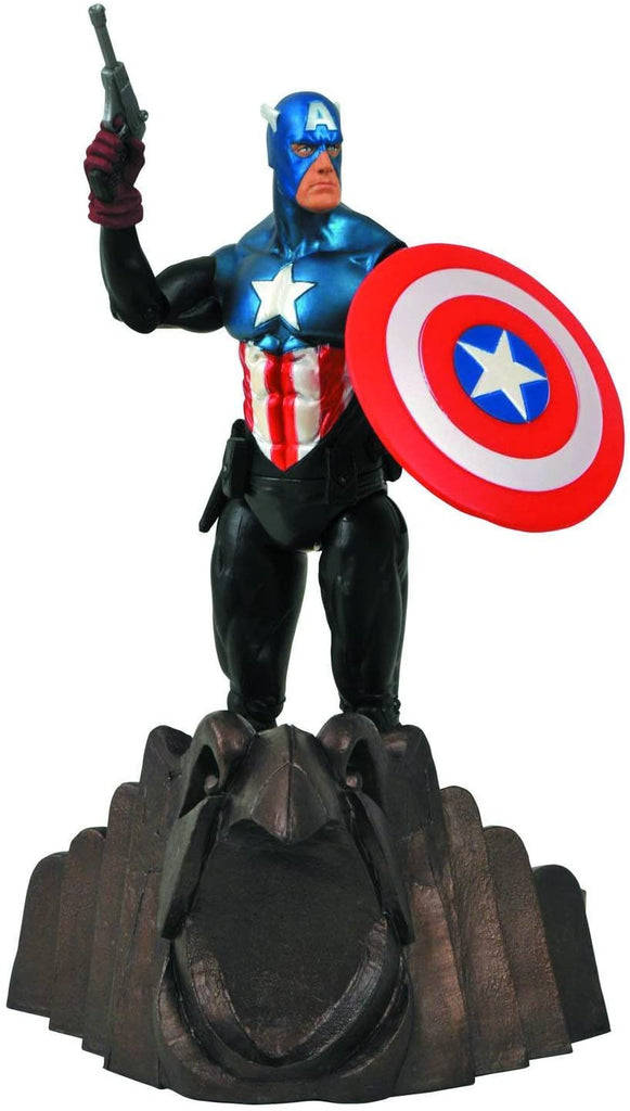 Marvel Select Captain America Action Figure - figurineforall.ca