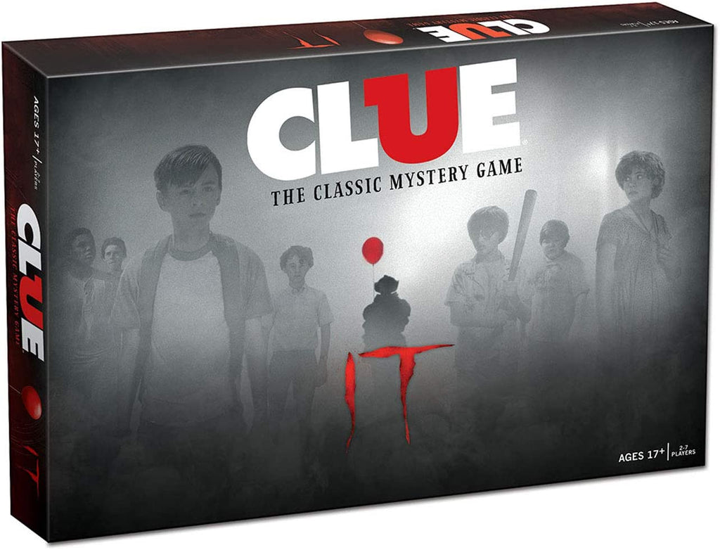 Clue IT Board Game | Based on The 2017 Drama/Thriller IT | Officially Licensed IT Merchandise | Themed Classic Clue Game - figurineforall.ca