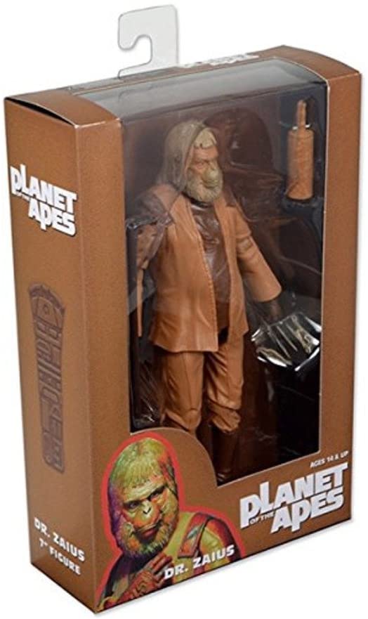 NECA Planet of The Apes 1 Dr Zaius Figure 7-inch Series - figurineforall.ca