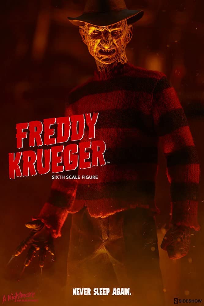 A Nightmare on Elm Street Freddy Krueger 12 Inch 1/6 Scale Collectible Figure 100359 - figurineforall.ca