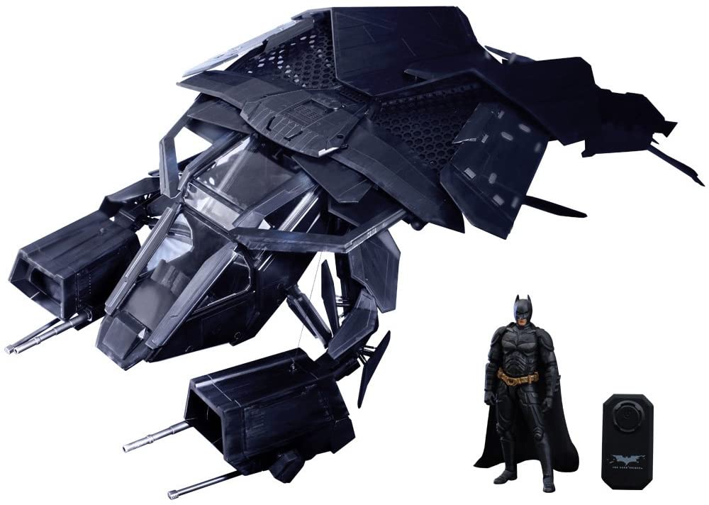DC [Movie Masterpiece Compact] The Dark Knight Rises 1/12 Scale Vehicle The Bat - figurineforall.ca