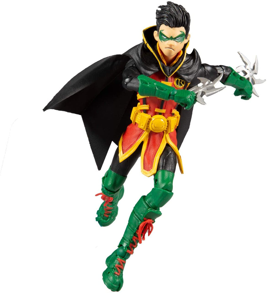 DC Multiverse Comic Damien Wayne Robin 7 Inch Action Figure - figurineforall.ca