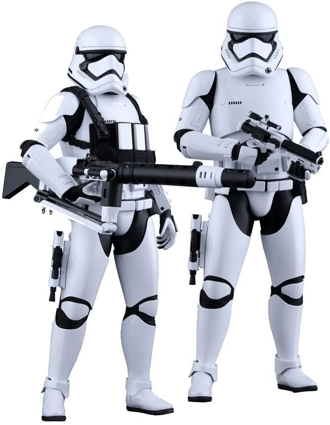 Hot Toys Star Wars First Order Stromtroopers 1/6 Scale 12" Figure 2 Pack Set - figurineforall.com