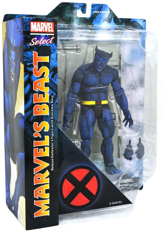 Marvel Select Beast X-Men 7 Inch Action Figure - figurineforall.ca