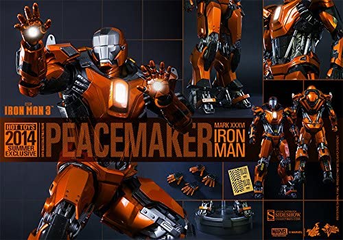 Hot Toys Marvel Collectibles Iron Man Mark XXXVI – Peacemaker 1/6 Scale Figure - figurineforall.ca