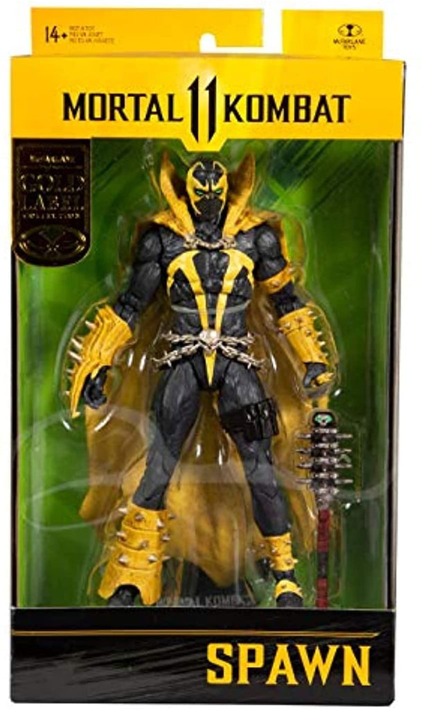 Mortal Kombat 11 Spawn (Curse of Apocalypse) Gold Label 7 Inch Action Figure - figurineforall.ca