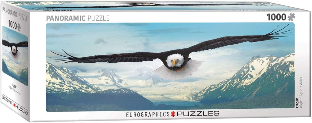 Puzzle 1000 Piece Panoramic - Eagle Jigsaw Puzzle - figurineforall.com