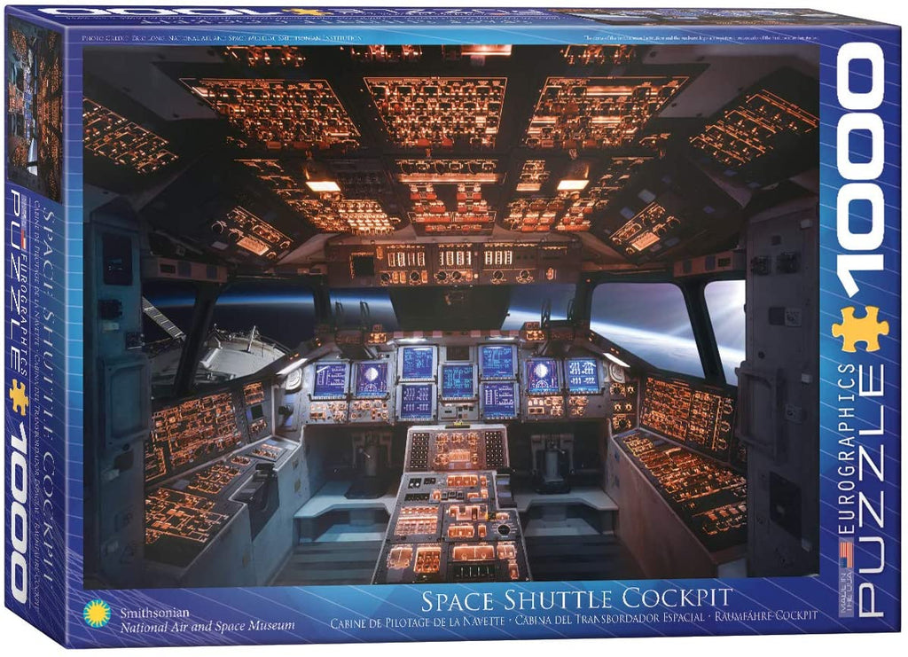 Puzzle 1000 Pieces - Shuttle Cockpit Jigsaw Puzzle 6000-0265 - figurineforall.ca