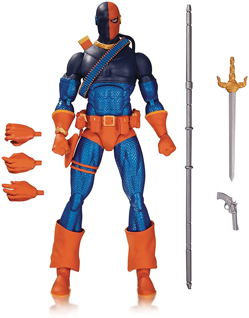 DC Collectibles DC Comics Icons: Deathstroke from Teen Titans: The Judas Contract Action Figure - figurineforall.ca