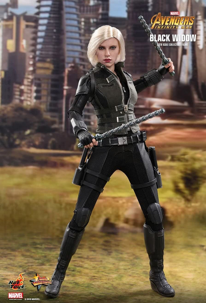 Hot Toys Movie Masterpiece Avengers Infinity War 1/6 Scale Figure Black Widow Japan Limited - figurineforall.com