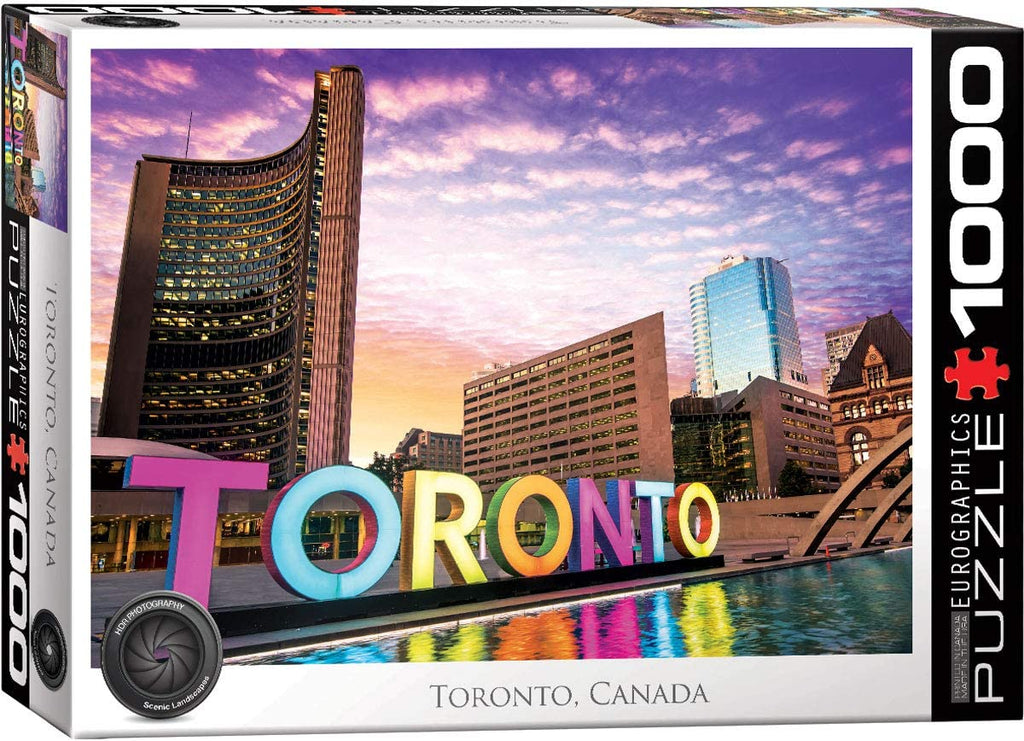 Puzzle 1000 Pieces - Toronto Ontario Jigsaw Puzzle - figurineforall.ca