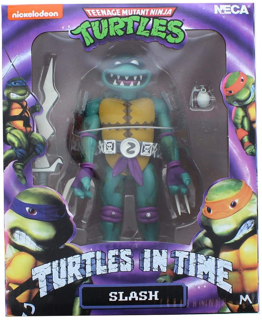NECA Teenage Mutant Ninja Turtles in Time Slash 6 Inch Action Figure - figurineforall.ca