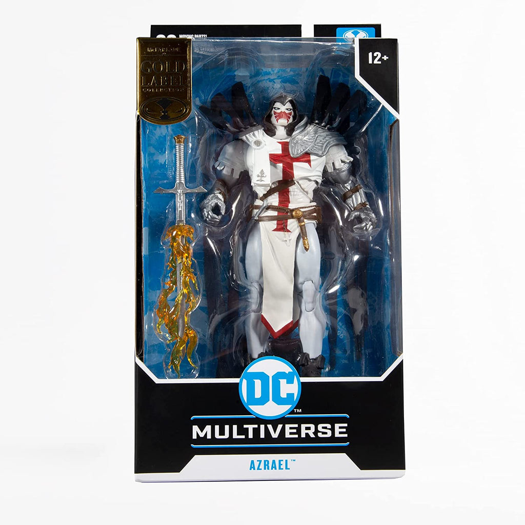 DC Multiverse Azrael Suit Of Sorrows (Gold Label Exclusive) 7 Inch Action Figure - figurineforall.ca