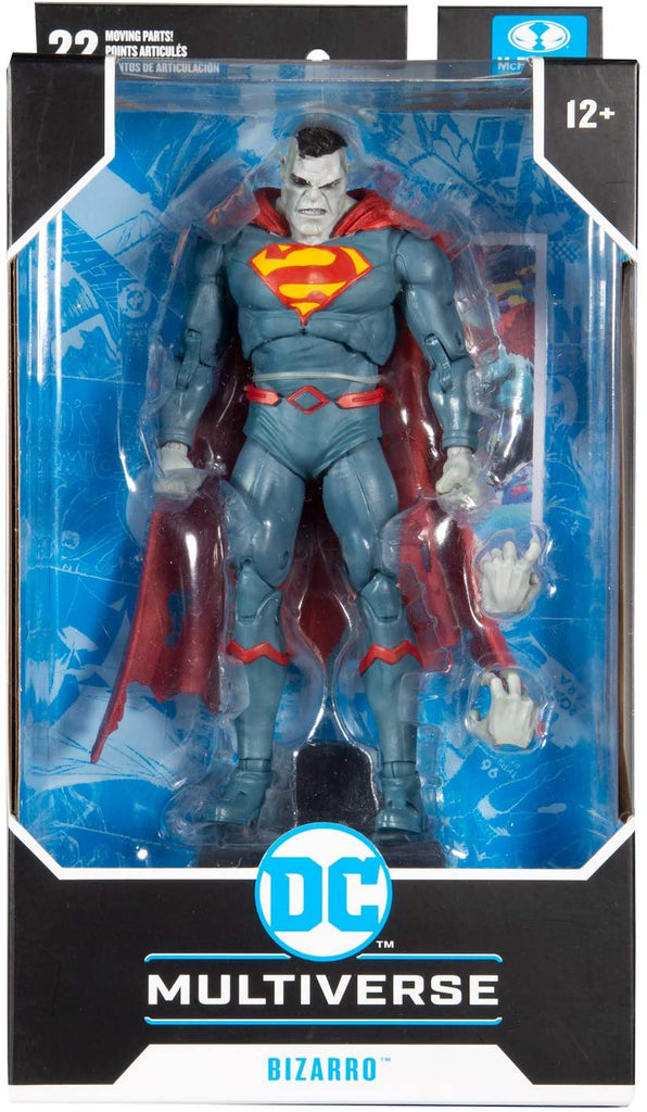 DC Multiverse Comic Superman Bizarro 7 Inch Action Figure - figurineforall.com