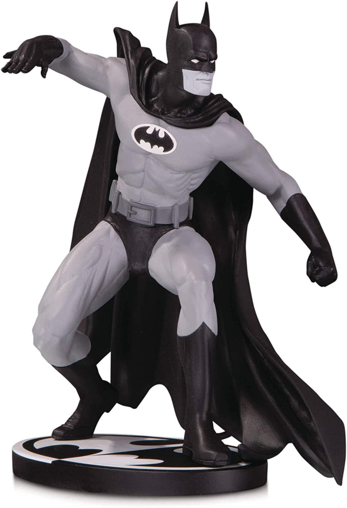 DC Collectibles Batman Black & White: Batman by Gene Colan Statue, Multicolor - figurineforall.com