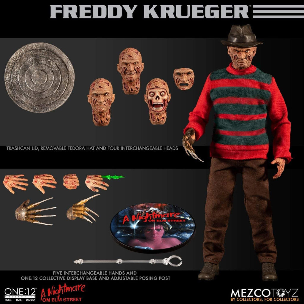 One:12 Collective - A Nightmare On Elm Street Freddy Krueger 6 inch Action Figure - figurineforall.com