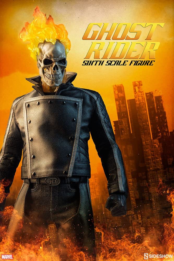 Ghost Rider Johnny Blaze 1/6 Scale 12 Inch Collectible Figure Marvel Comics - figurineforall.ca