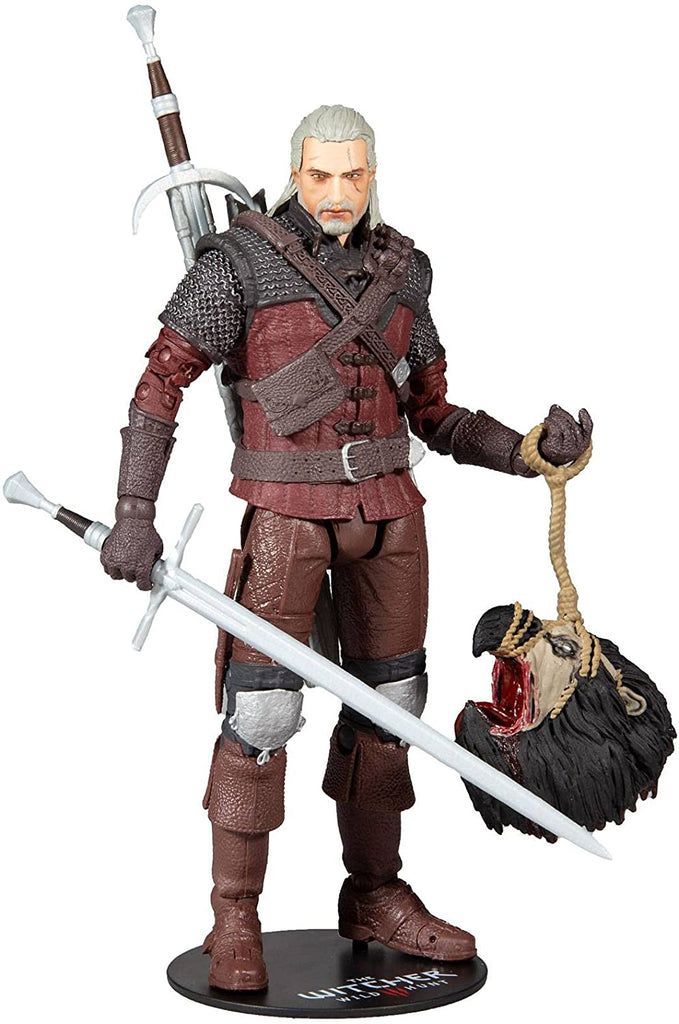 The Witcher Gaming Geralt Of Rivia Wolf Armor 7 Inch Action Figure - figurineforall.com