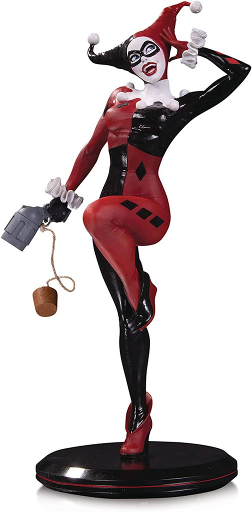DC Collectibles Cover Girls Harley Quinn Statue by Joelle Jones - figurineforall.com