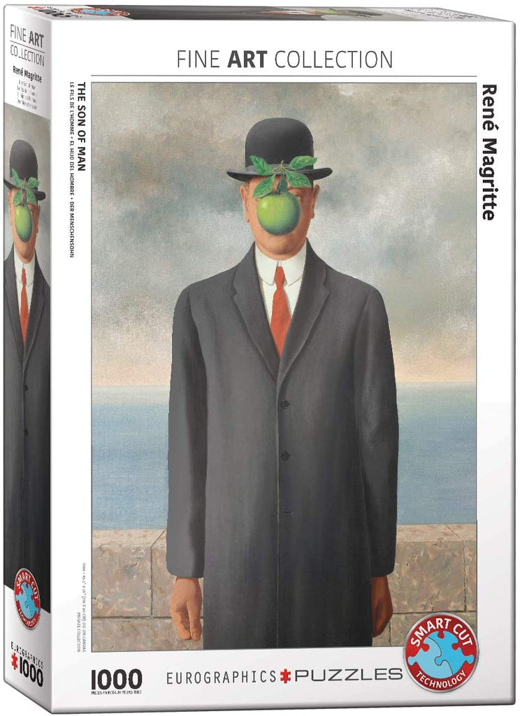 Puzzle 1000 Piece - Son of Man by Rene Magritte Jigsaw Puzzle 6000-5478 - figurineforall.com