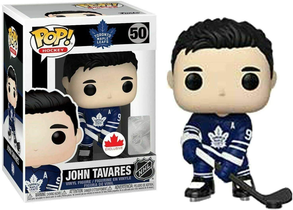 POP! Sports NHL John Tavares Toronto Maple Leafs Canada Exclusive Action Figure (Bundled with Pop Box Protector to Protect Display Box) - figurineforall.com