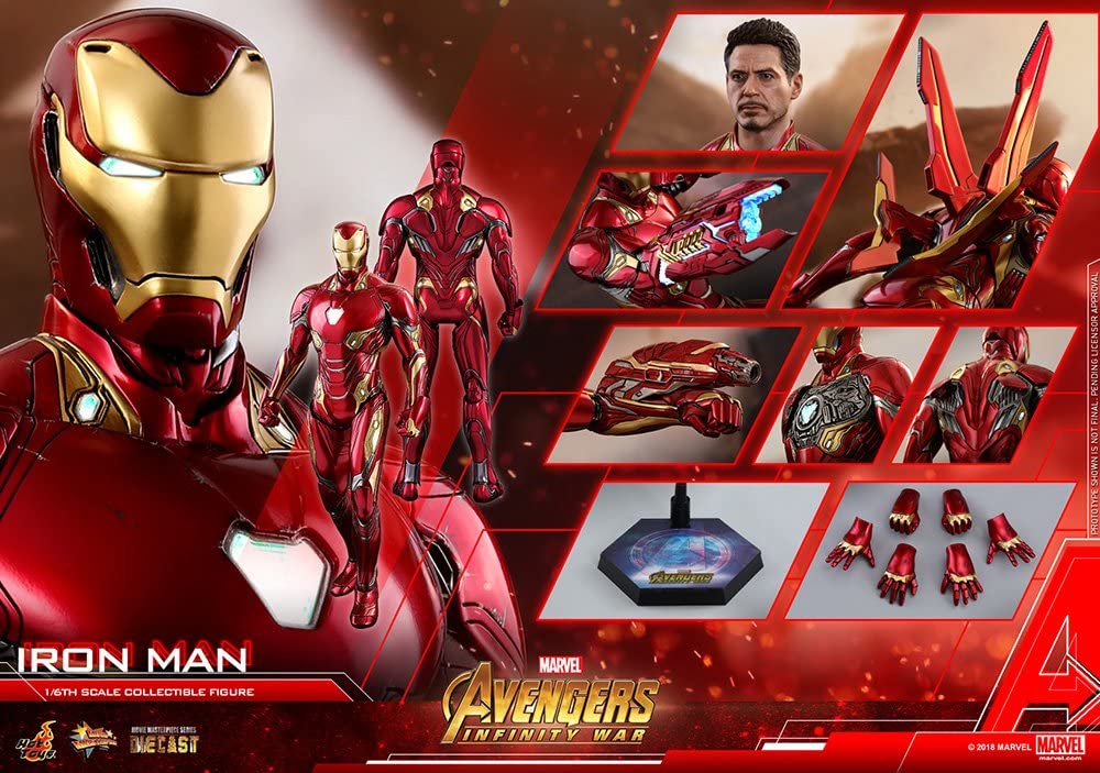 Avengers Infinity War Movie Masterpiece 1/6 Scale Series - Iron Man Mark L Die Cast Figure 903421 MMS473-D23 - figurineforall.ca